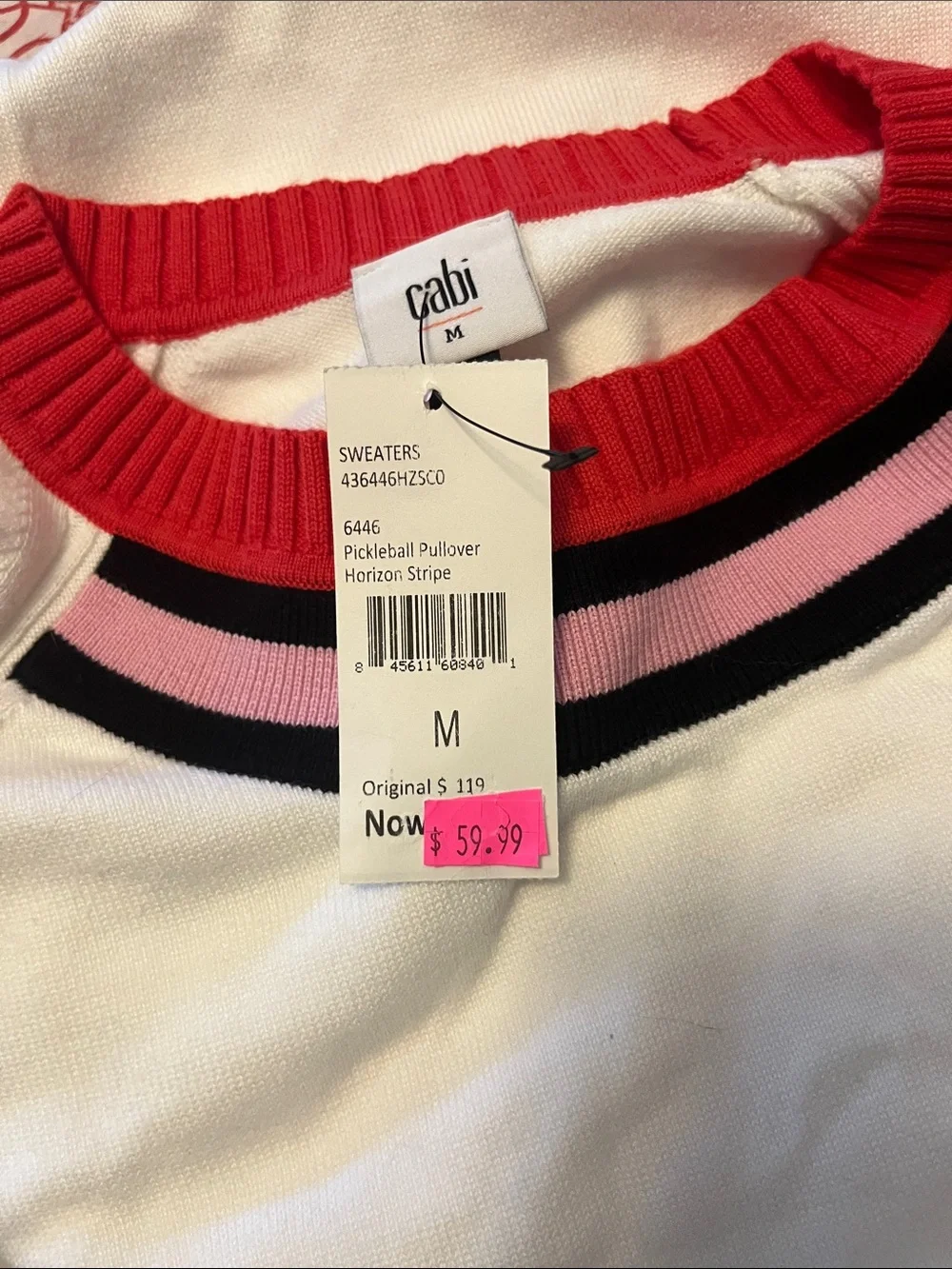Cabi 6446 pickleball pullover